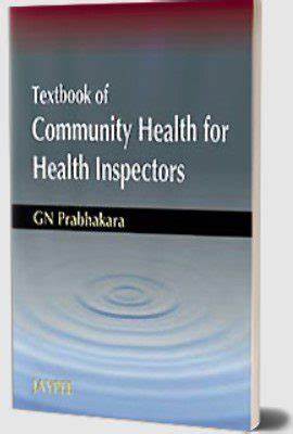 Textbook of Community Health for Health Inspectors